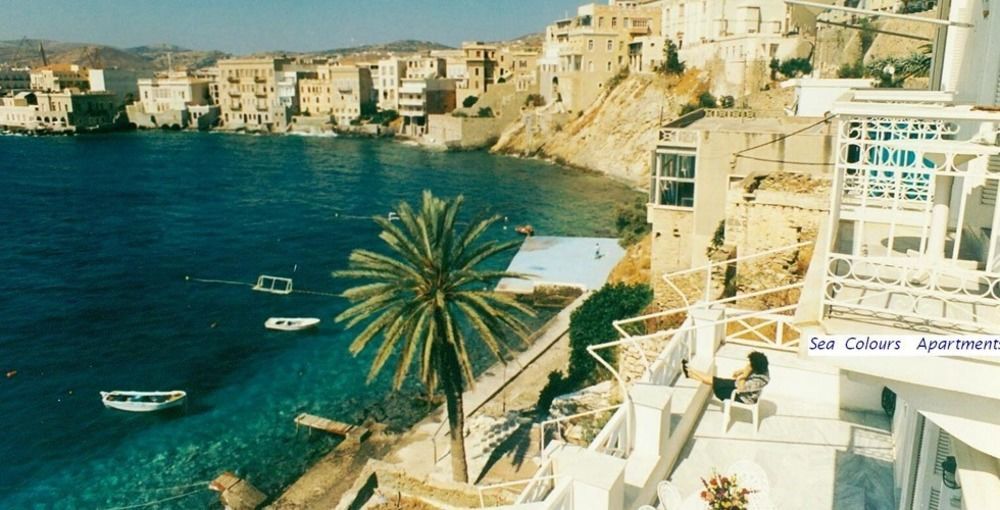 Sea Colours Rooms & Apartments Ermoupoli Esterno foto